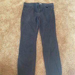 Loft size 4 skinny dark grey pants
